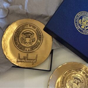 Solid Bronze Decorative Plate